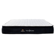 Mattress with Suite Dreams branding on a white background