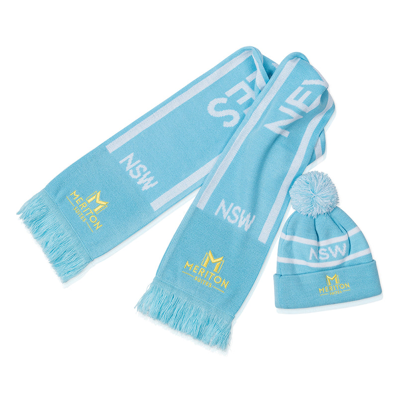 NSW Supporter Scarf & Beanie Bundle
