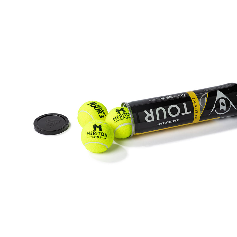 Dunlop X Meriton Suites Tennis Balls