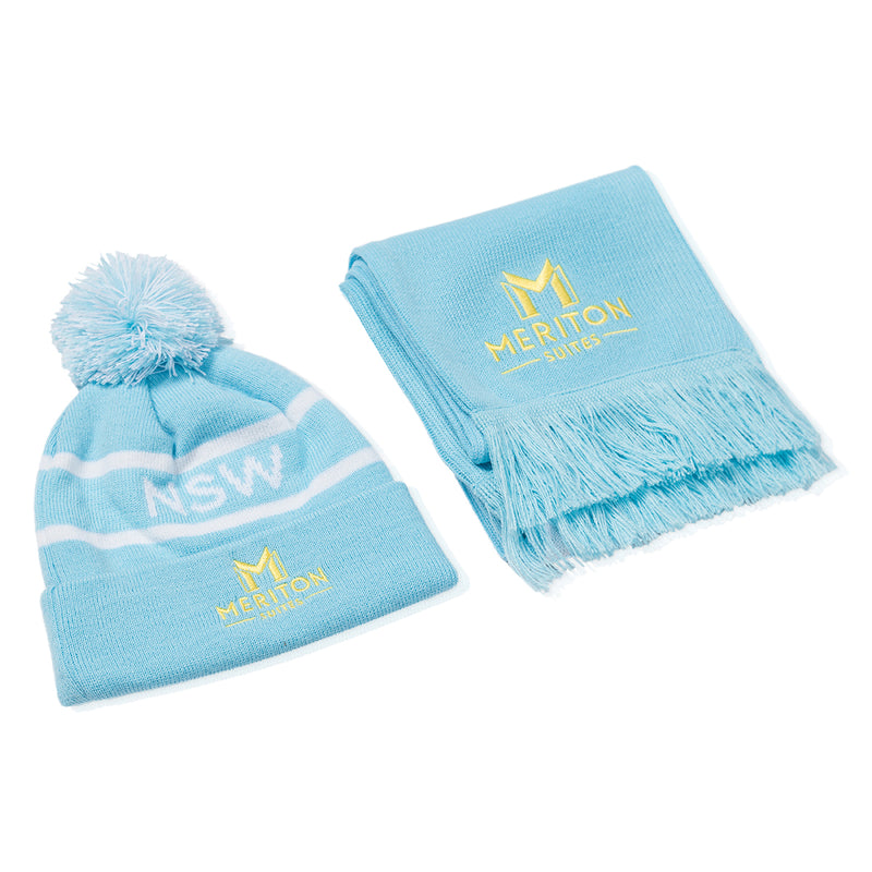 NSW Supporter Scarf & Beanie Bundle