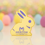 Meriton Suites Easter Bunny Pin by Shop Meriton Suites. Shop Meriton Suites