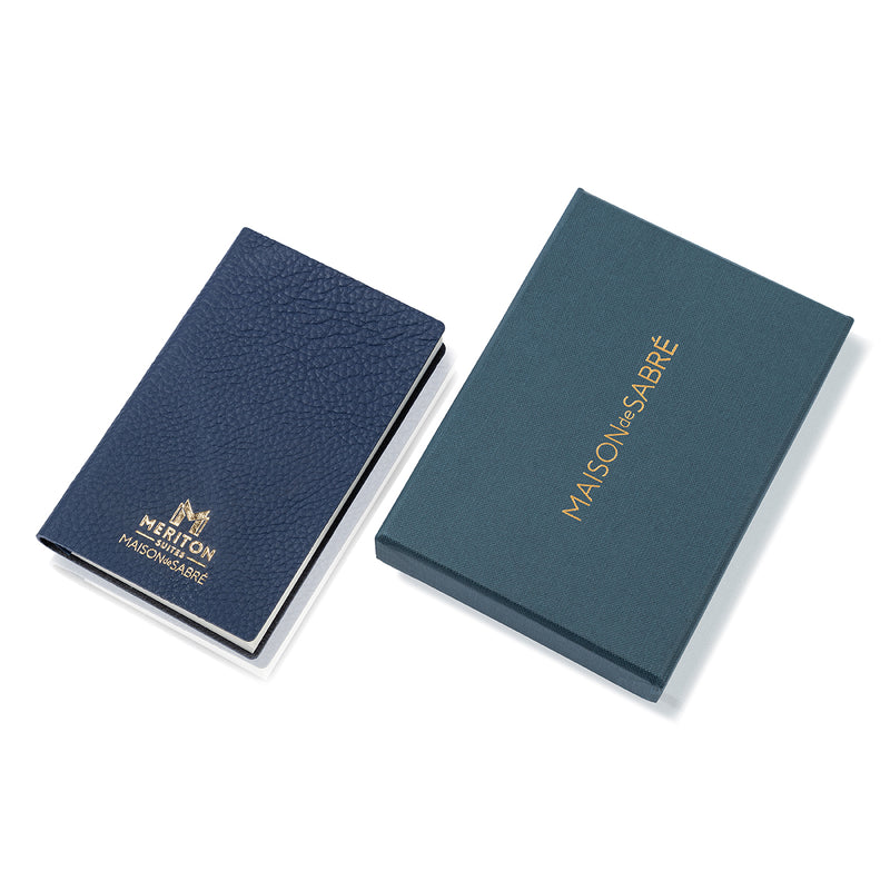 Maison de Sabré X Meriton Suites Leather Notebook (Blue A6)