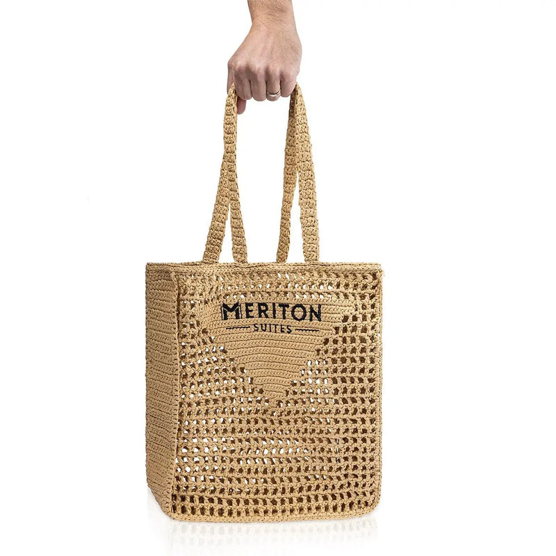 Meriton Suites Crochet Tote Bag by Shop Meriton Suites. Shop Meriton Suites
