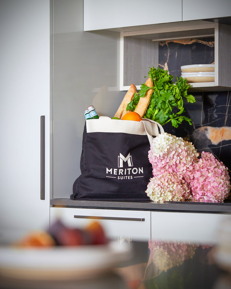 re-wrap X Meriton Suites Tote Bag