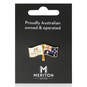 Meriton Suites Australia Flag Pin by Shop Meriton Suites. Shop Meriton Suites