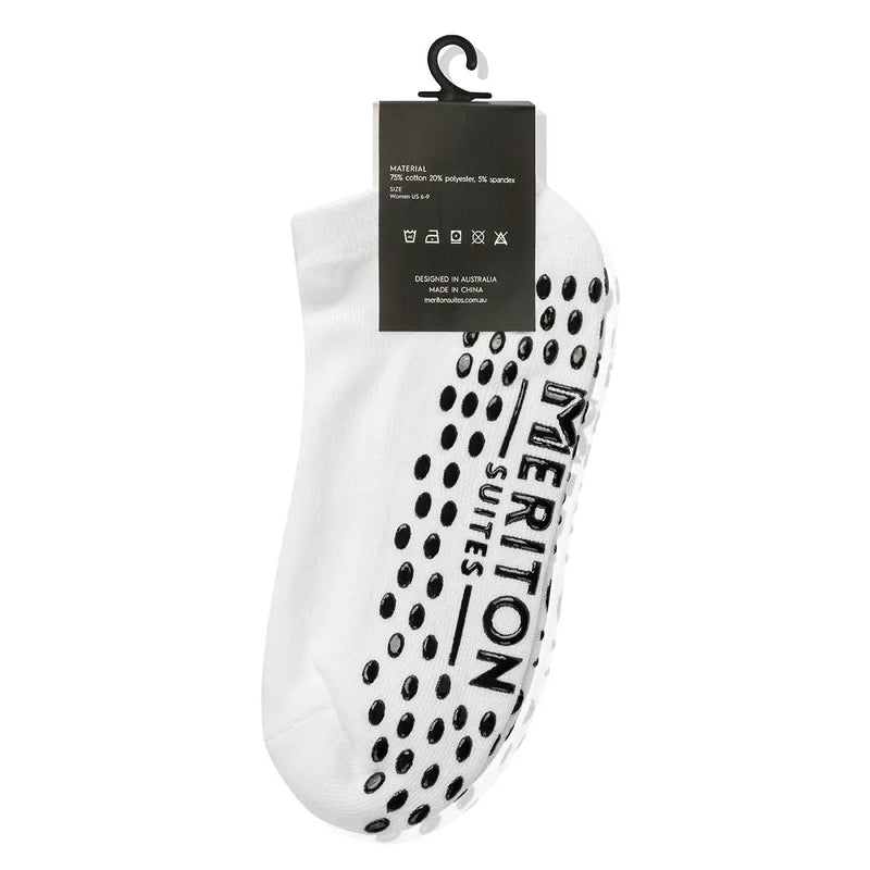 Meriton Suites Yoga Socks (Small/White) by Shop Meriton Suites. Shop Meriton Suites