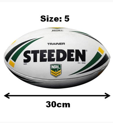 Steeden X Meriton Suites Rugby League Ball Size 5