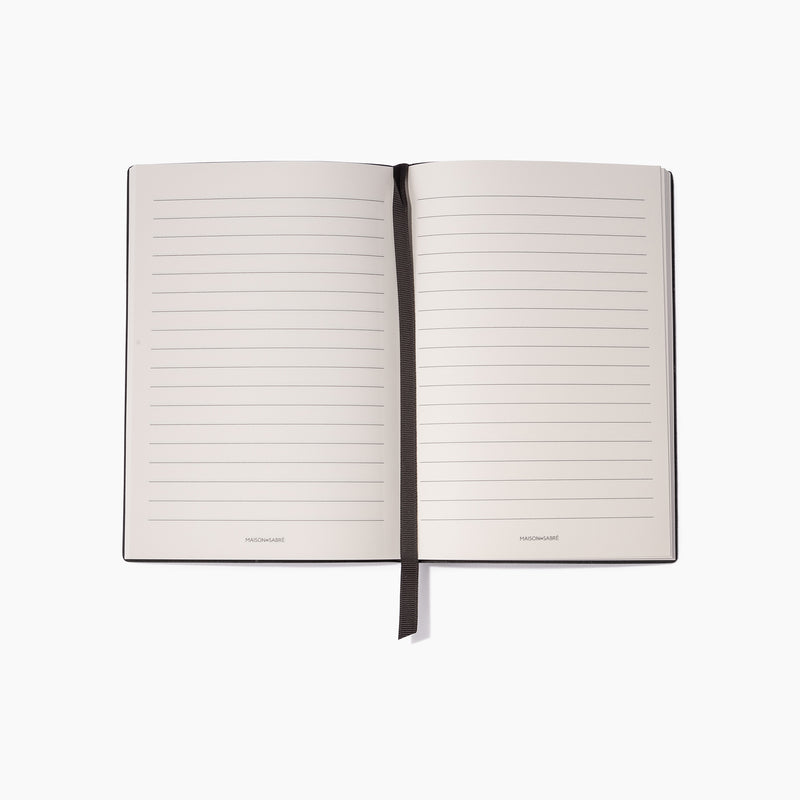 Maison de Sabré X Meriton Suites Leather Notebook (Black A5)