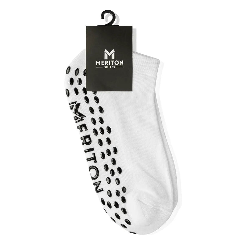 Meriton Suites Yoga Socks (Small/White) by Shop Meriton Suites. Shop Meriton Suites