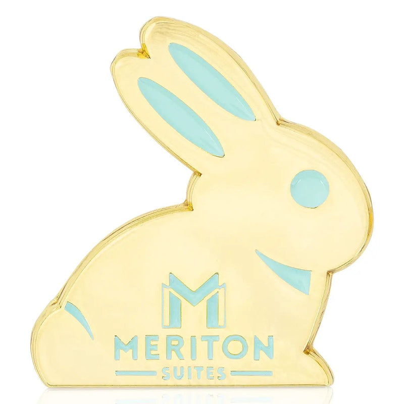 Meriton Suites Easter Bunny Pin by Shop Meriton Suites. Shop Meriton Suites