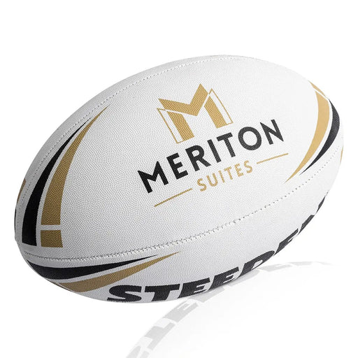 Steeden X Meriton Suites Rugby League Ball Size 5 by Steeden. Shop Meriton Suites
