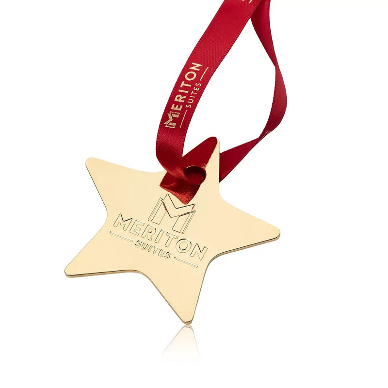Gold Star Christmas Tree Ornament by Shop Meriton Suites. Shop Meriton Suites
