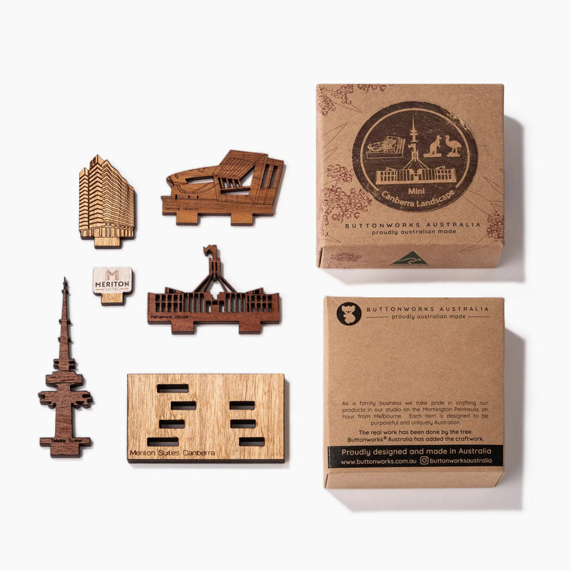 Meriton Suites Canberra Mini Landscape by Buttonworks Australia. Shop Meriton Suites