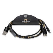 Meriton Suites 3 in 1 USB Charging Cable Cord by Shop Meriton Suites. Shop Meriton Suites