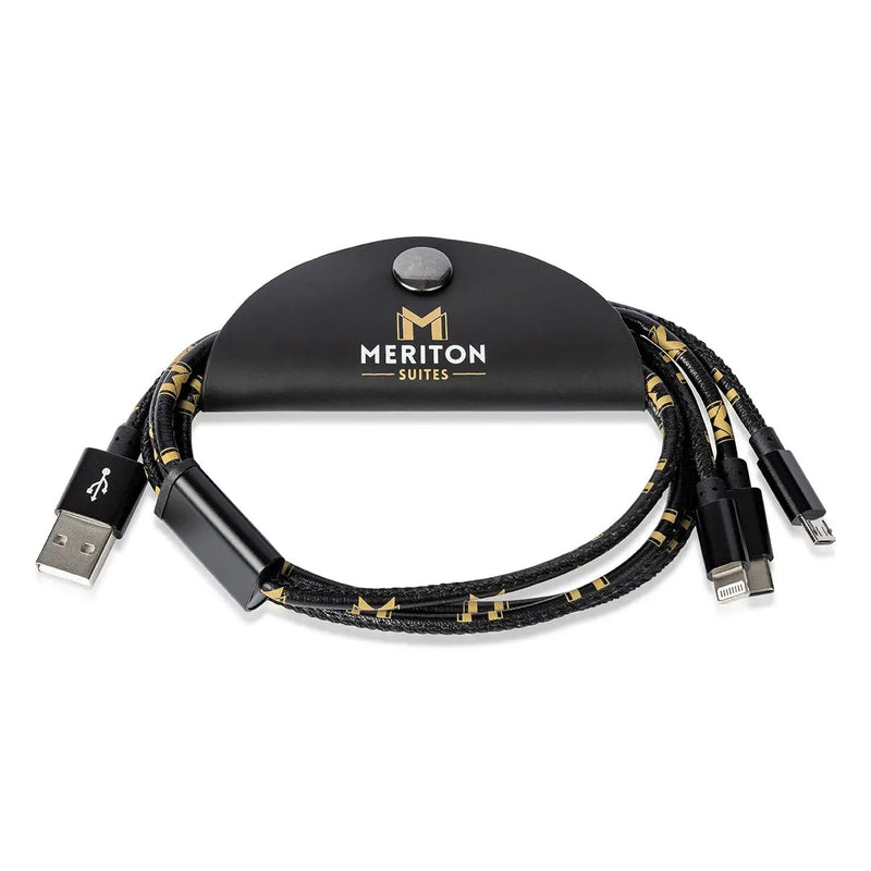 Meriton Suites 3 in 1 USB Charging Cable Cord by Shop Meriton Suites. Shop Meriton Suites