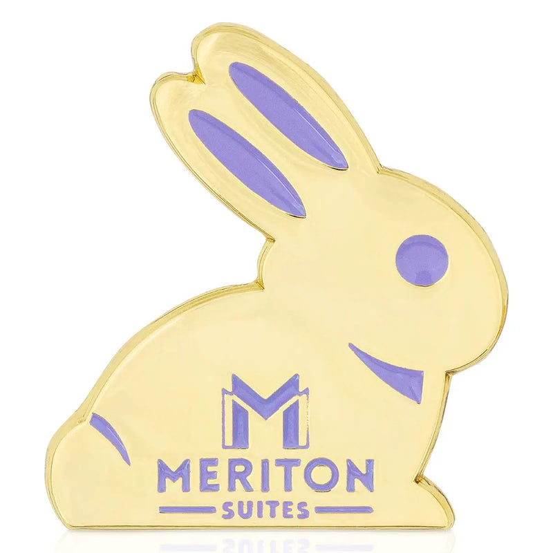 Meriton Suites Easter Bunny Pin by Shop Meriton Suites. Shop Meriton Suites