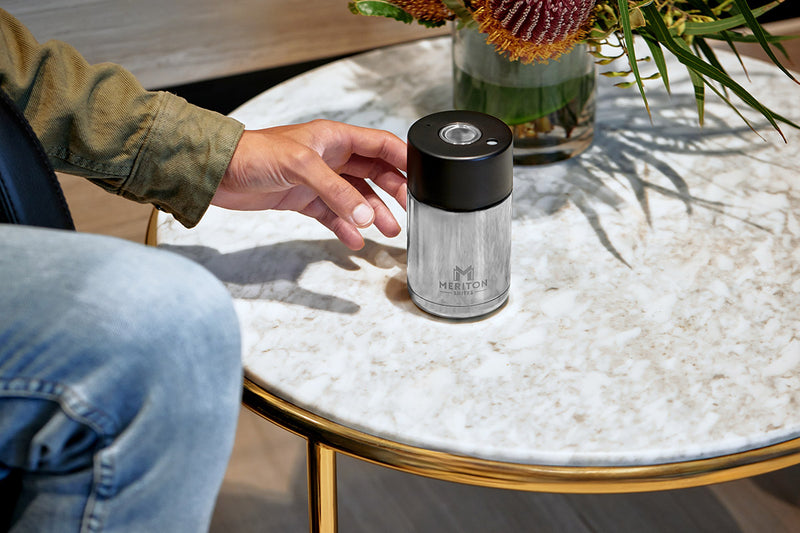 Meriton Suites Reusable Cup 355ml Chrome