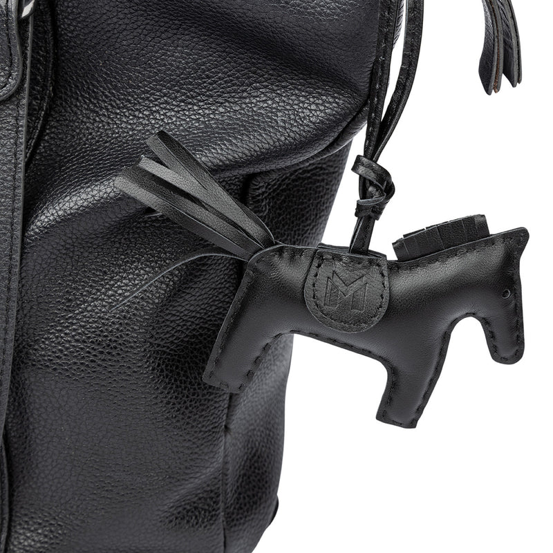 Meriton Suites Horse Bag Charm Black