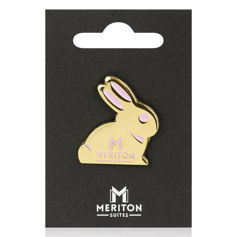 Meriton Suites Easter Bunny Pin by Shop Meriton Suites. Shop Meriton Suites