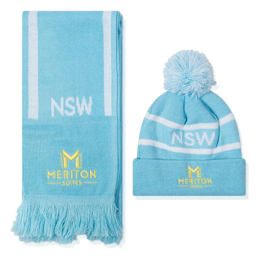 NSW Supporter Scarf & Beanie Bundle by Shop Meriton Suites. Shop Meriton Suites