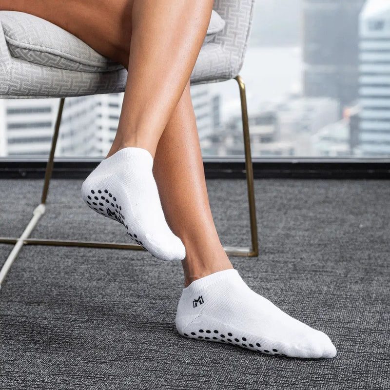 Meriton Suites Yoga Socks (Small/White) by Shop Meriton Suites. Shop Meriton Suites