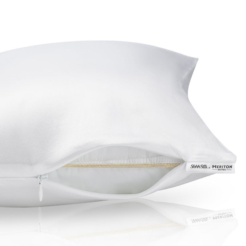 Shhh Silk X Meriton Suites Travel Pillowcase