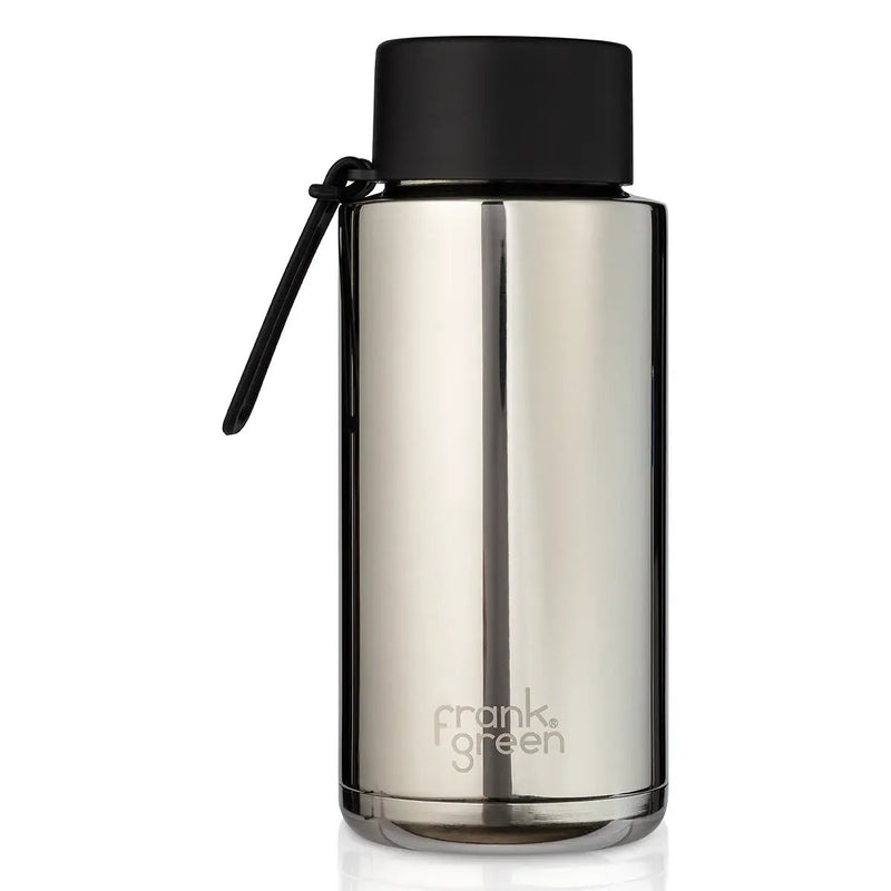 Meriton Suites Reusable Bottle 1L Chrome by Frank Green. Shop Meriton Suites
