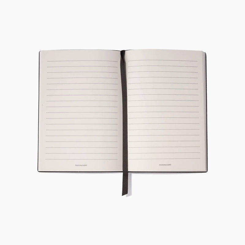 Maison de Sabré X Meriton Suites Leather Notebook (Black A5) by MAISON de SABRE. Shop Meriton Suites