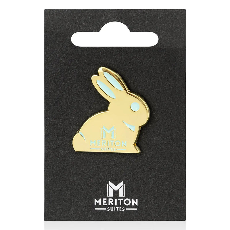 Meriton Suites Easter Bunny Pin by Shop Meriton Suites. Shop Meriton Suites