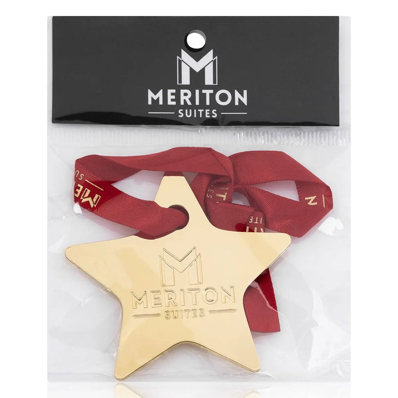 Gold Star Christmas Tree Ornament by Shop Meriton Suites. Shop Meriton Suites