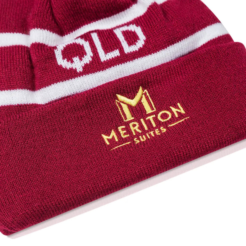 QLD Supporter Beanie by Shop Meriton Suites. Shop Meriton Suites