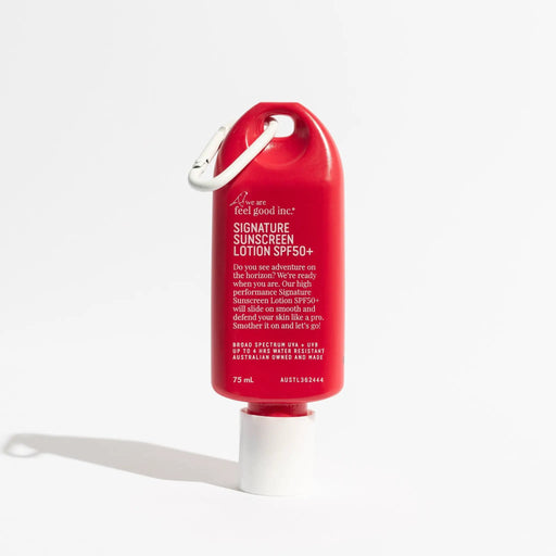 We Are Feel Good Inc Signature SPF 50+ Sunscreen – 75ml by We are feel good Inc.. Shop Meriton Suites