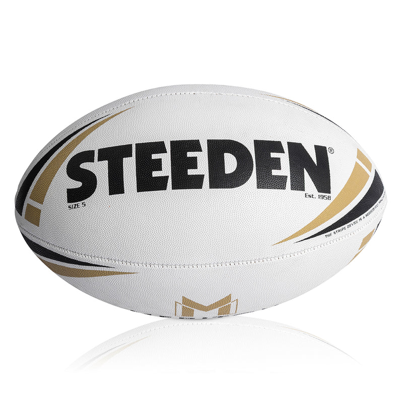 Steeden X Meriton Suites Rugby League Ball Size 5