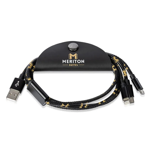 Meriton Suites 3 in 1 USB Charging Cable Cord by Shop Meriton Suites. Shop Meriton Suites