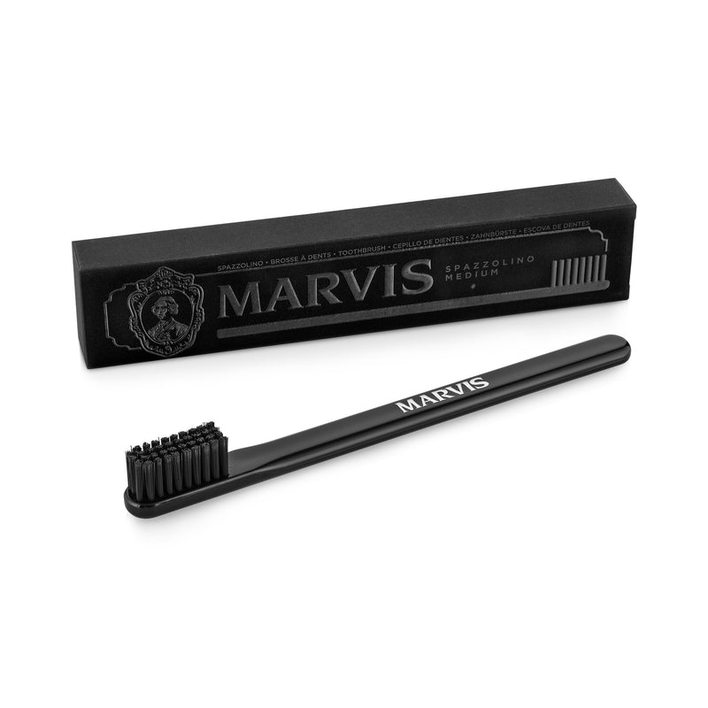 Marvis Medium Bristle Toothbrush (Black)