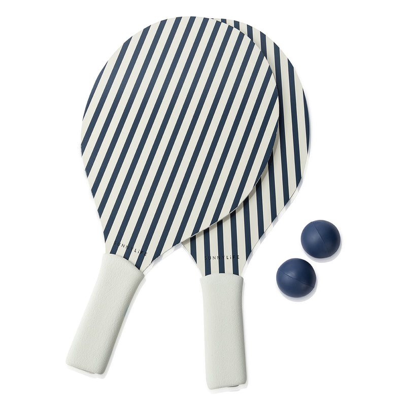 Sunnylife Beach Bats & Balls – Classic Stripe Set