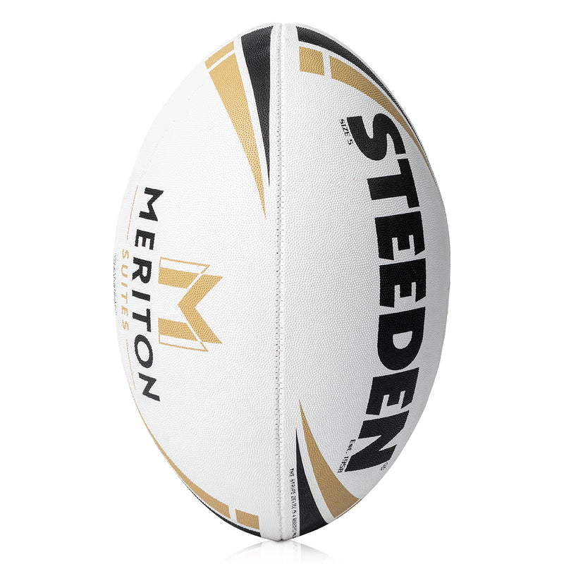 Steeden X Meriton Suites Rugby League Ball Size 5