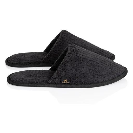 Meriton Suites Luxe Slippers Black by Shop Meriton Suites. Shop Meriton Suites