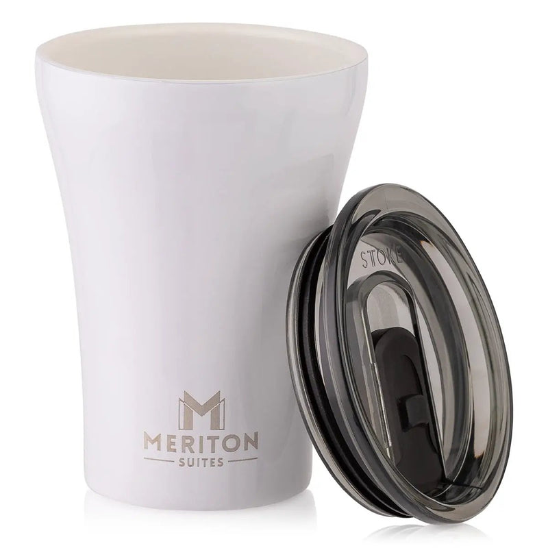 Sttoke X Meriton Suites 8oz Commuter Cup by Sttoke. Shop Meriton Suites