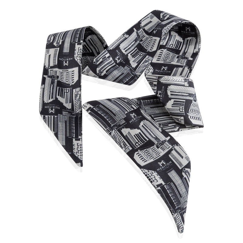 Meriton Suites ICON Series Silk Twilly