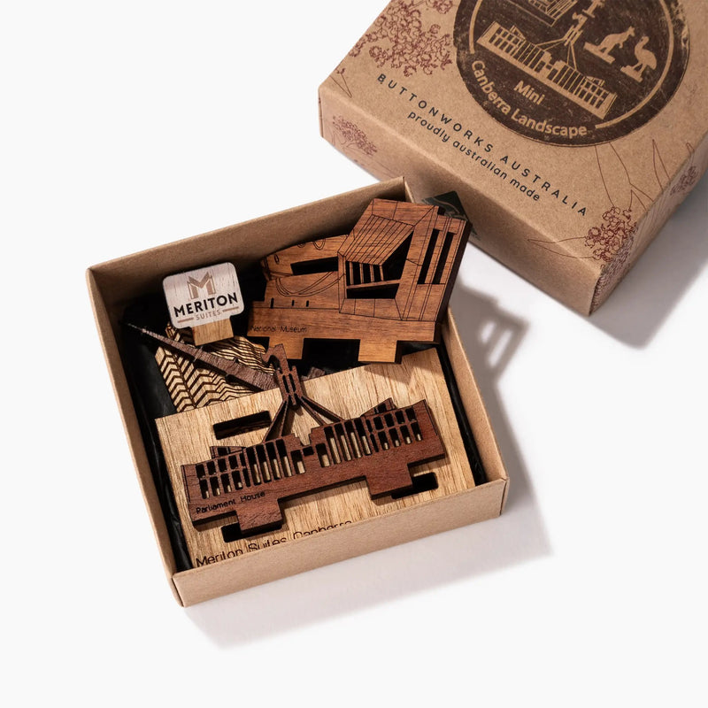 Meriton Suites Canberra Mini Landscape by Buttonworks Australia. Shop Meriton Suites