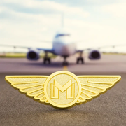 Meriton Suites Wing Pin by Shop Meriton Suites. Shop Meriton Suites
