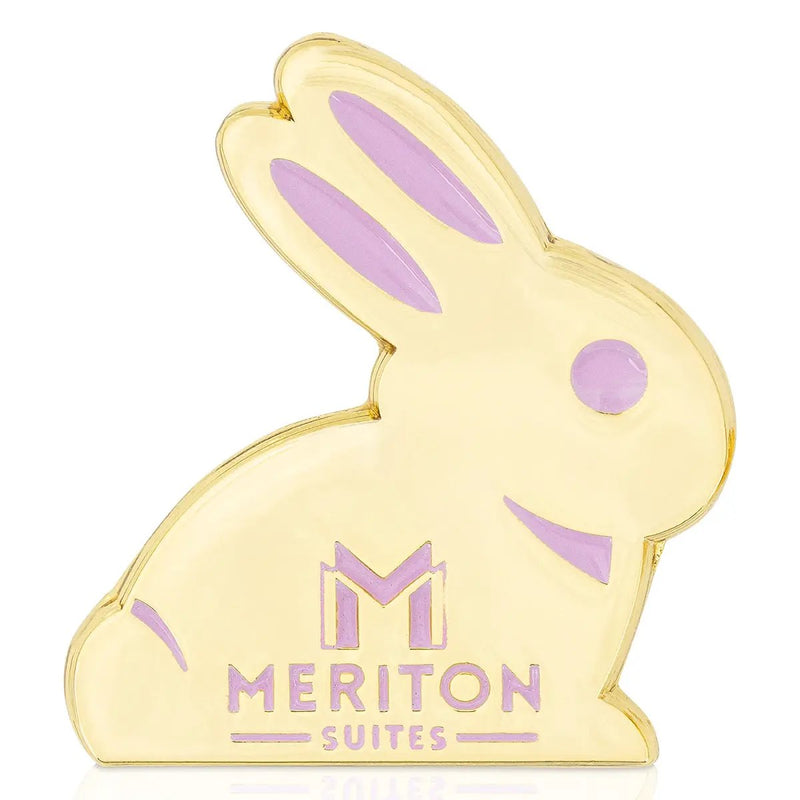 Meriton Suites Easter Bunny Pin by Shop Meriton Suites. Shop Meriton Suites
