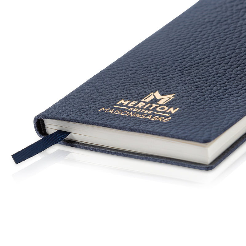 Maison de Sabré X Meriton Suites Leather Notebook (Blue A6)